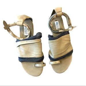 Brunelleschi Cucinelli Leather Sandal size 36